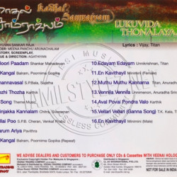 Kadhal Samrajyam 2002 ACD RIP Songs Download