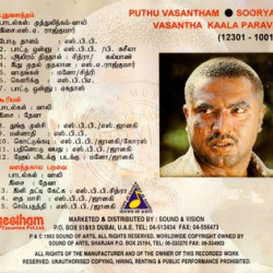 Sooriyan 1992 ACD RIP Songs Download