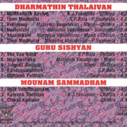 Dharmathin Thalaivan 1988 Garuda Musik ACDRip WAV Download