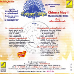 Chinna Mayil 1987 Tamil Audio CD Rip Lossless FLAC/WAV Songs