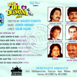 Yeh Dil Deewana Hai 1994 Hindi Audio CD Rip Lossless FLAC/WAV Songs