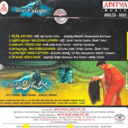 Allari Pidugu 2005 Telugu Audio CD Rip Lossless FLAC/WAV Songs