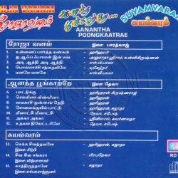 aanadha poonkaatrae audio cd aanadha poonkaatrae audio cd