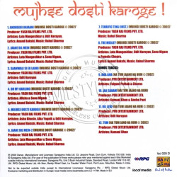 Mujhse Dosti Karoge 2002 Hindi Audio CD Rip Lossless FLAC/WAV Songs