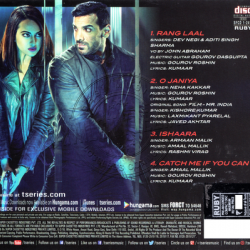 Force 2 Hindi Audio CD / Hindi Audio CD RIPS
