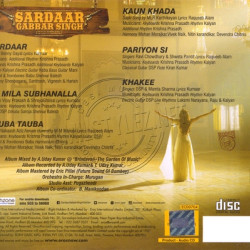 Sardar Gabbar Singh 2016 Hindi ACD Rip WAV Songs Download