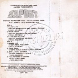Sapoot 1996 Hindi Audio Cassette Rip Lossless FLAC/WAV Songs