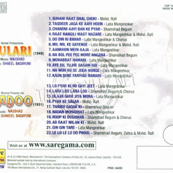 Dulari 1949 Audio CD Rip - Hindi Lossless FLAC/WAV Songs Download