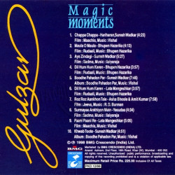 Magic Moments Hindi Audio CD Rip Lossless FLAC/WAV Songs