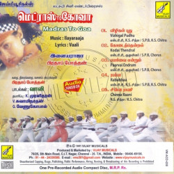 Madras To Goa 1991 Tamil Audio CD Rip Lossless FLAC/WAV Songs