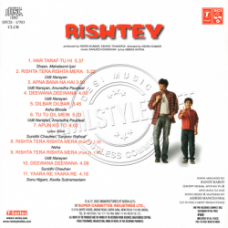 Rishtey Hindi Lossless Songs Download