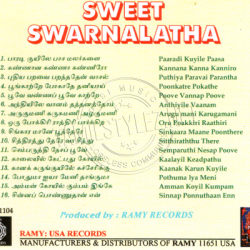 Sweet Voice Of Swarnalatha