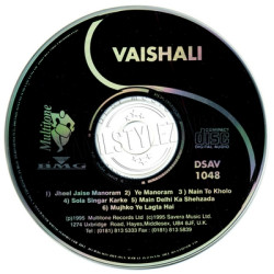 Vaishali 1995 Hindi Audio CD Rip WAV Songs Download