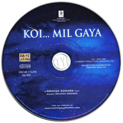 Koi Mil Gaya 2003 Hindi Audio CD Rip Lossless FLAC/WAV Songs