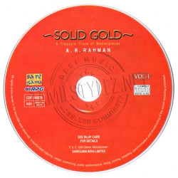 Solid Gold - AR Rahman Vol 1 Tamil Audio CD Rip Lossless FLAC/WAV Songs