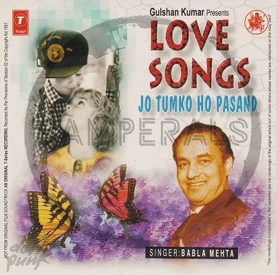 Love Songs – Jo Tumko Ho Pasand (T-Series) [1988-ACDRip-WAV]